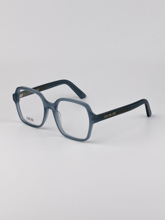 Dior DIORMIDNIGHT O S1I Eyeglasses –  Blue Oversized Square Frame Model 8000